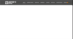 Desktop Screenshot of meyersgrp.com