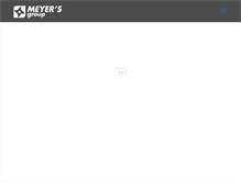 Tablet Screenshot of meyersgrp.com